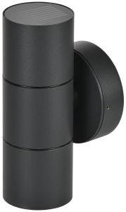 LIGHTING Светильник уличный 5113 настенный под лампу 2хGU10 IP65 черный IEK LT-UPU0-5113-GU10-2-K02  фото | Capital Power - инженерные системы