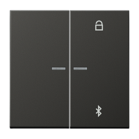 Таймер Jung LS серия Антрацит универсальный Bluetooth AL1751BTAN AL1751BTAN  фото | Capital Power - инженерные системы