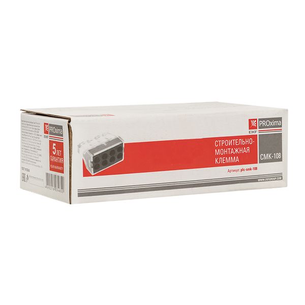 Клемма СМК 773-108 8 отверстий 1,0-2,5 мм2 EKF PROxima PLC-SMK-108  фото | Capital Power - инженерные системы