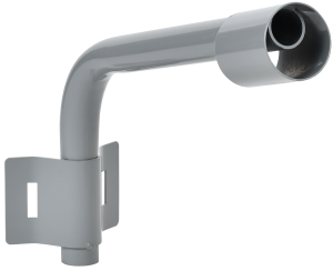 LIGHTING Кронштейн КР-1 D=60мм L=350мм под монтажную ленту 1 хомут серый IEK LT-DKU0D-CR-60-35-21-K03  фото | Capital Power - инженерные системы