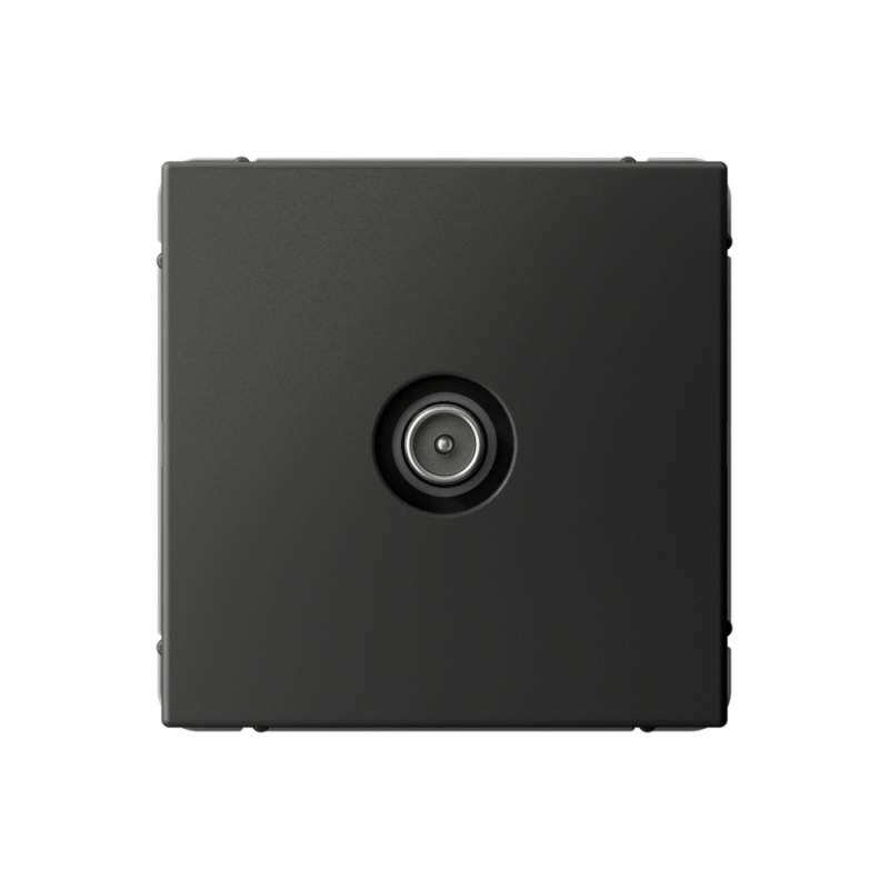 Розетка TV Systeme Electric серии ArtGallery проходная 4DB, механизм, БАЗАЛЬТ GAL001492  фото | Capital Power - инженерные системы