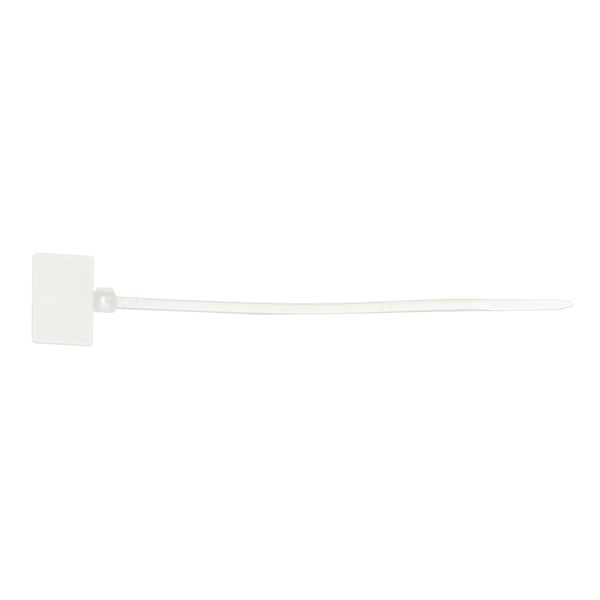 Хомут нейлоновый с маркировочной площадкой (2,5х110) (100шт,) EKF PROxima PLC-C-P-2.5X110  фото | Capital Power - инженерные системы