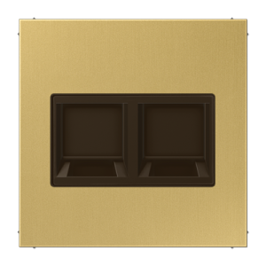 Крышка Jung LS серия классик латунь для модульных гнёзд ME1969-25WEC ME1969-25WEC  фото | Capital Power - инженерные системы