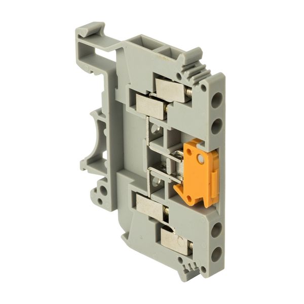 Клемма винтовая JXB-2-4/35K с ножевым размыкателем 4 вывода серая EKF PLC-JXB-2-4/35K-GY  фото | Capital Power - инженерные системы