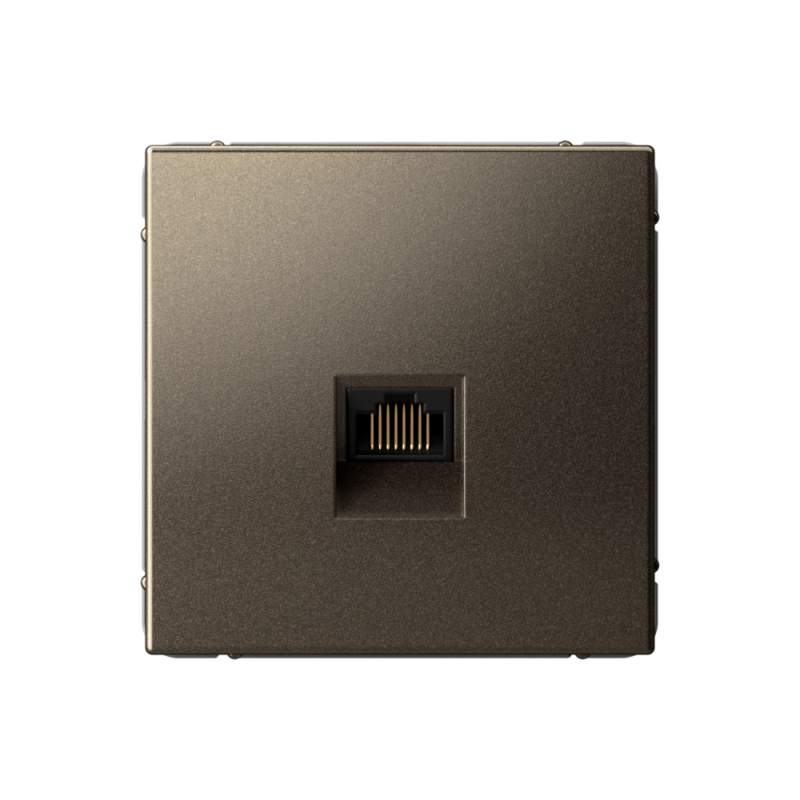 Розетка Systeme Electric серии ArtGallery компьютерная RJ45, кат. 6A, механизм, МОККО GAL000686  фото | Capital Power - инженерные системы
