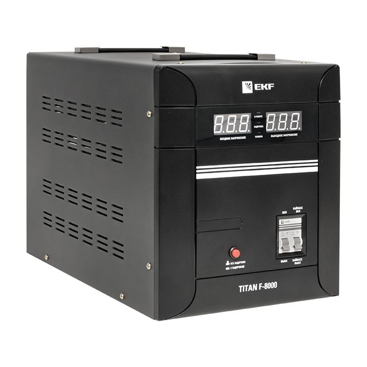 Стабилизатор напряжения напольный TITAN F-8000 EKF PROxima stab-f-8000  фото | Capital Power - инженерные системы