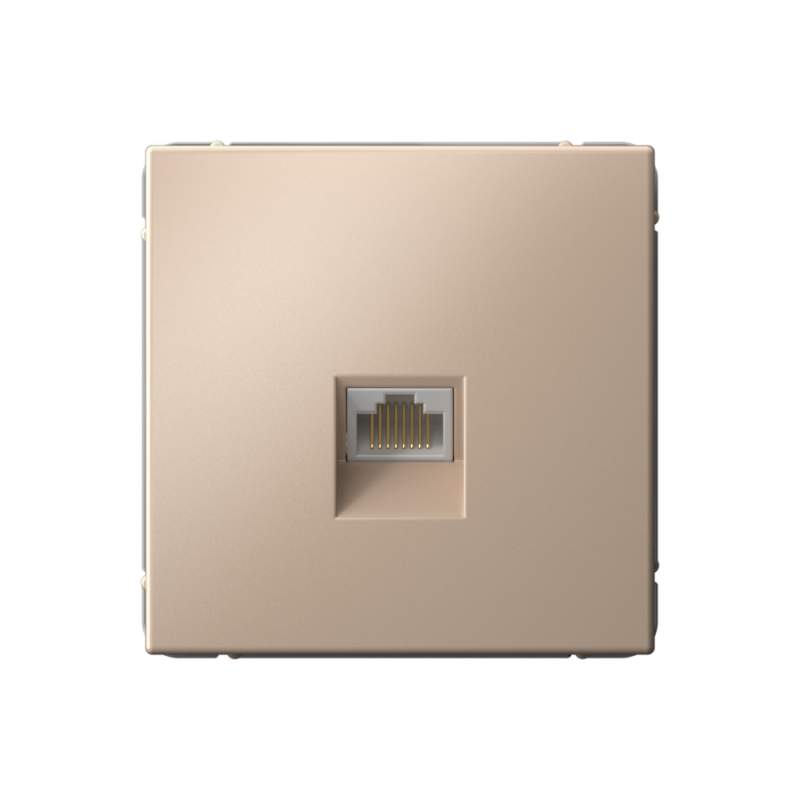 Розетка Systeme Electric серии ArtGallery компьютерная RJ45, кат. 6A, механизм, ПЕСОЧНЫЙ GAL001286  фото | Capital Power - инженерные системы