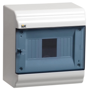 PRIME Корпус пластиковый ЩРН-П-6 модулей навесной белый IP41 IEK MKP82-N-06-41-20  фото | Capital Power - инженерные системы