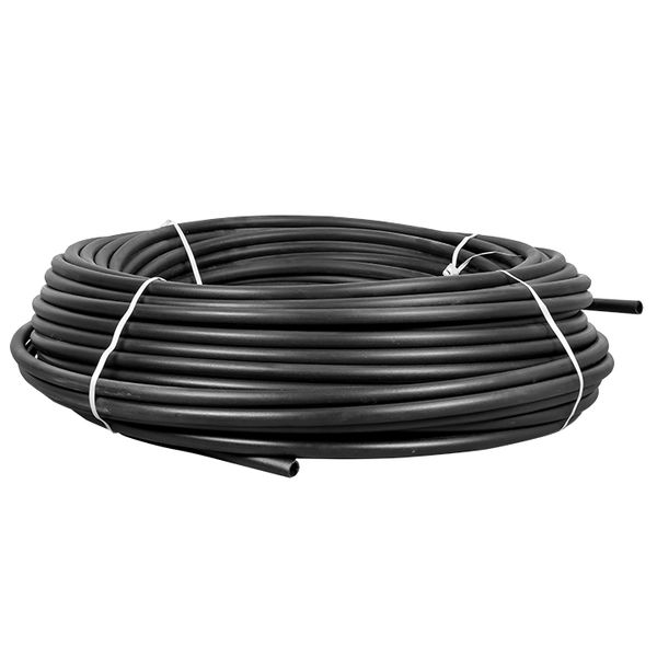 Труба гладкая ПНД жесткая d25 мм (100 м) черная EKF-Plast TPNDG-25  фото | Capital Power - инженерные системы