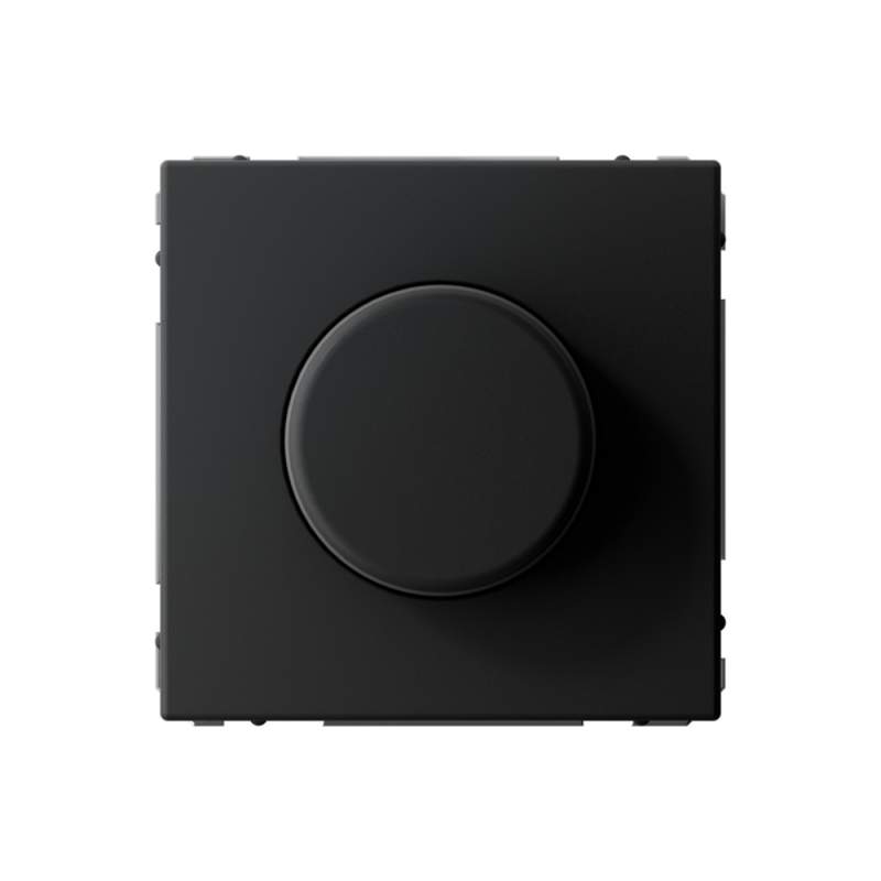 Диммер Systeme Electric серии ArtGallery повор-нажим, LED, RC, 400Вт, механизм, КАРБОН GAL001023  фото | Capital Power - инженерные системы