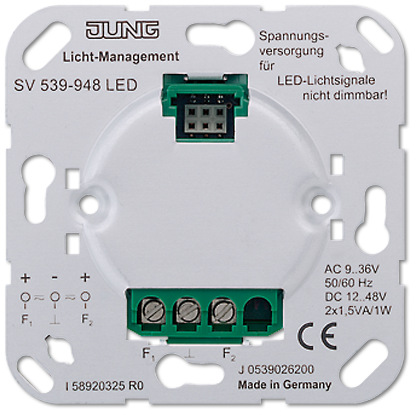 Вставка LED индикации Jung SV539-948LED SV539-948LED  фото | Capital Power - инженерные системы