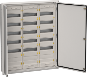 TITAN 5 Корпус металлический ЩРв-216 (3х72) 1005х885х130мм IP31 серый (две двери) IEK TI5-50-V-3X072-31-7035  фото | Capital Power - инженерные системы
