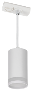 LIGHTING Светильник 4117 декоративный трековый подвесной под лампу GU10 белый IEK LT-UCB0-4117-GU10-1-K01  фото | Capital Power - инженерные системы