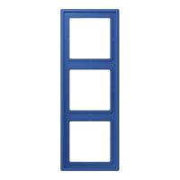 Рамка Jung Les Couleurs Le Corbusier Blue outremer 3 поста LC9834320K