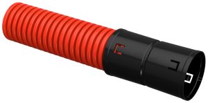 Труба гофрированная двустенная ПНД d=75мм красная (50м) IEK CTG12-075-K04-050-R  фото | Capital Power - инженерные системы