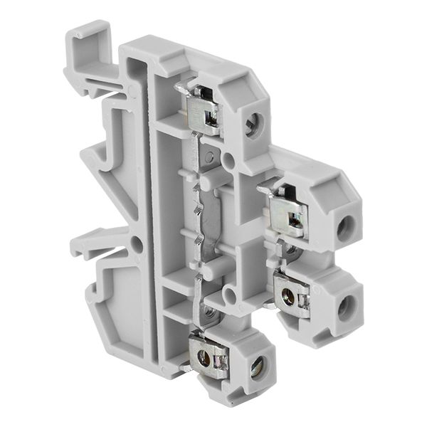 Клемма винтовая двухуровневая JXB-4/35 серая EKF PLC-JXB-2-4/35GY  фото | Capital Power - инженерные системы