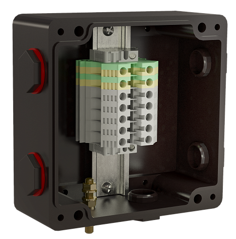 Коробка соединительная Heat box 160 S HB160S  фото | Capital Power - инженерные системы