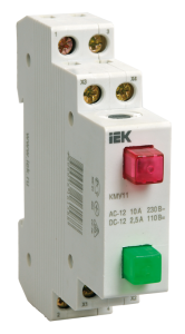 Кнопка управления модульная КМУ11 IEK MBD10-11-K51  фото | Capital Power - инженерные системы
