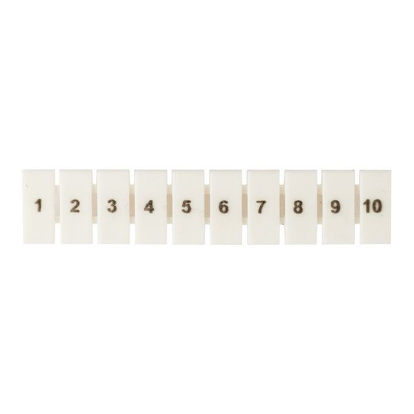 Маркеры для JXB-ST-push-in 4 с нумерацией 1-10 (100 шт,) EKF PROxima ZB-ST-4-1-10  фото | Capital Power - инженерные системы