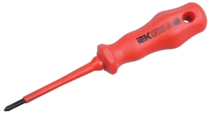 Отвертка крестовая Profi Ph2х100мм 1000В IEK TSC-3PH-2100  фото | Capital Power - инженерные системы