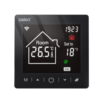 Терморегулятор CALEO C947 WIFI (черный) ca947bc  фото | Capital Power - инженерные системы
