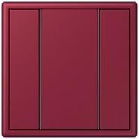Кнопочный модуль КNX Jung Les Couleurs® Le Corbusier le rubis F 50 с одной парой кнопок LC501TSA4320M