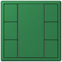 Кнопочный модуль КNX Jung Les Couleurs® Le Corbusier vert fonce F 50 с тремя парами кнопок LC503TSA32050