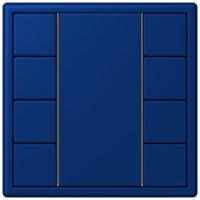 Кнопочный модуль КNX Jung Les Couleurs® Le Corbusier bleu outremer fonce F 50 с четырьмя парами кнопок LC504TSA4320T