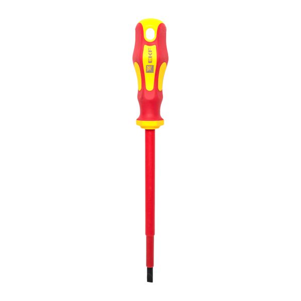 Отвертка Master SL6,5x150 мм 1000В EKF sl-6.5-150-mas-in  фото | Capital Power - инженерные системы