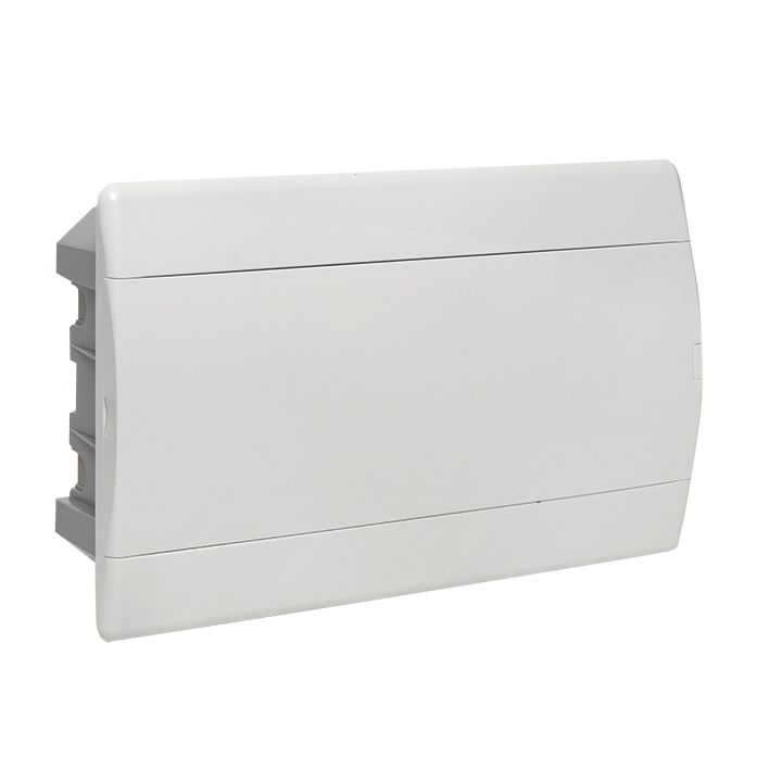 Щит распределительный ЩРВ-П-18 "SlimBox" белая дверца IP41 EKF SB-V-18W  фото | Capital Power - инженерные системы