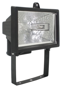 Прожектор ИО150 галогенный черный IP54 IEK LPI01-1-0150-K02  фото | Capital Power - инженерные системы