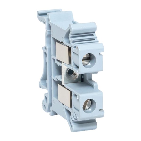 Клеммная колодка винтовая 10 UT серая SCR-UT-10-G  фото | Capital Power - инженерные системы