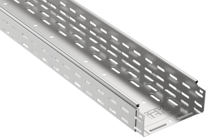 ESCA Лоток перфорированный 80х300х3000-1,0 IEK CLP10-080-300-100-3  фото | Capital Power - инженерные системы
