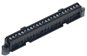 TEKFOR Суппорт для шин в корпус (ширина 8 модулей) IEK TF-KP00D-S-08  фото | Capital Power - инженерные системы