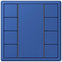 Кнопочный модуль КNX Jung Les Couleurs® Le Corbusier bleu outremer 59 F 50 с четырьмя парами кнопок LC504TSA4320K