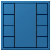 Кнопочный модуль КNX Jung Les Couleurs® Le Corbusier bleu ceruleen 31 F 50 с четырьмя парами кнопок LC504TSA32030