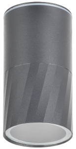 LIGHTING Светильник уличный 5222 потолочный под лампу GU10 IP65 серый IEK LT-UPU0-5222-GU10-1-K03  фото | Capital Power - инженерные системы