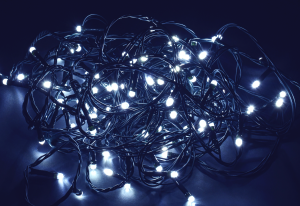 LIGHTING Гирлянда нить 10м 100 светодиодов белый свет IP20 зеленый шнур 1,5м 230В контроллер 8 сцен IEK LGDB110-2-100-10-G-S-20  фото | Capital Power - инженерные системы
