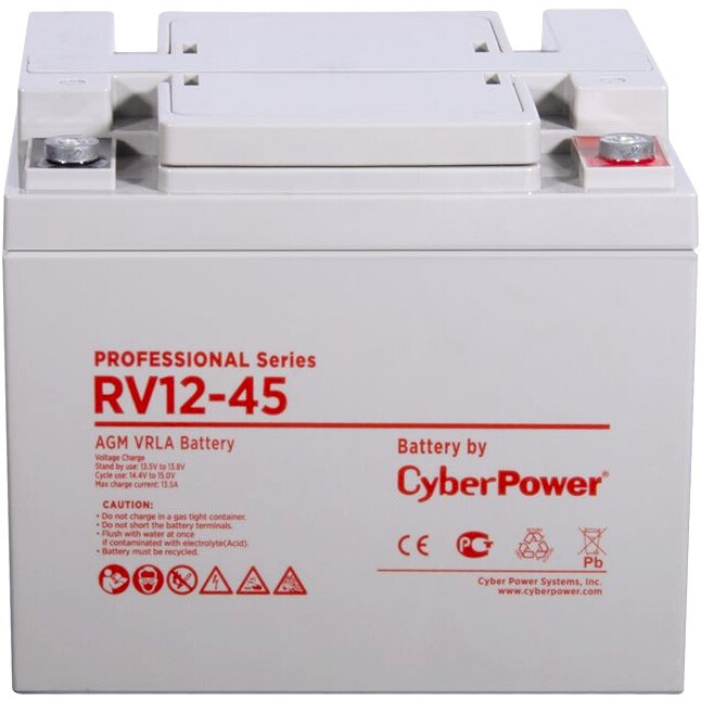 Аккумуляторная батарея CyberPower RV 12-45 RV 12-45  фото | Capital Power - инженерные системы