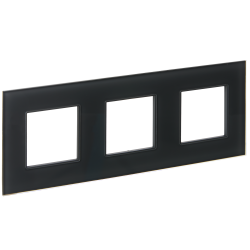 Рамка 3-местная SK-F23G стекло графит IEK серии SKANDY SK-M32-G-K53  фото | Capital Power - инженерные системы