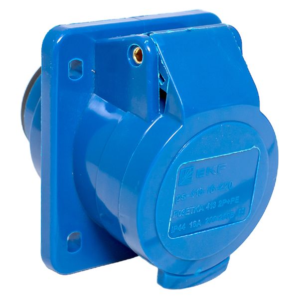 Розетка стационарная внутренняя 413 2Р+РЕ 16А 220В IP44 EKF PS-413-16-220  фото | Capital Power - инженерные системы
