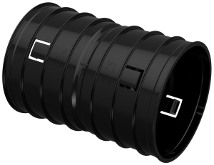 ELASTA Муфта соединительная для двустенной трубы d=125мм IEK CTA12D-M125-K02-R  фото | Capital Power - инженерные системы