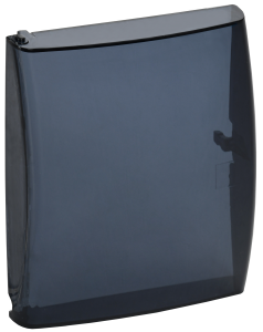TEKFOR Mini Дверца для корпуса пластикового КМПн-6 IP41 черная прозрачная IEK TFM-KP72D-DV-06-K02  фото | Capital Power - инженерные системы