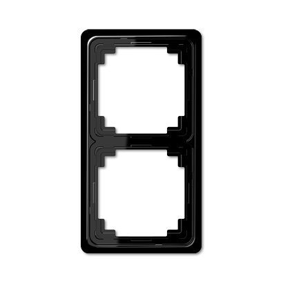 Рамка Jung CD Plus Черный 2 поста CDP582SW CDP582SW  фото | Capital Power - инженерные системы