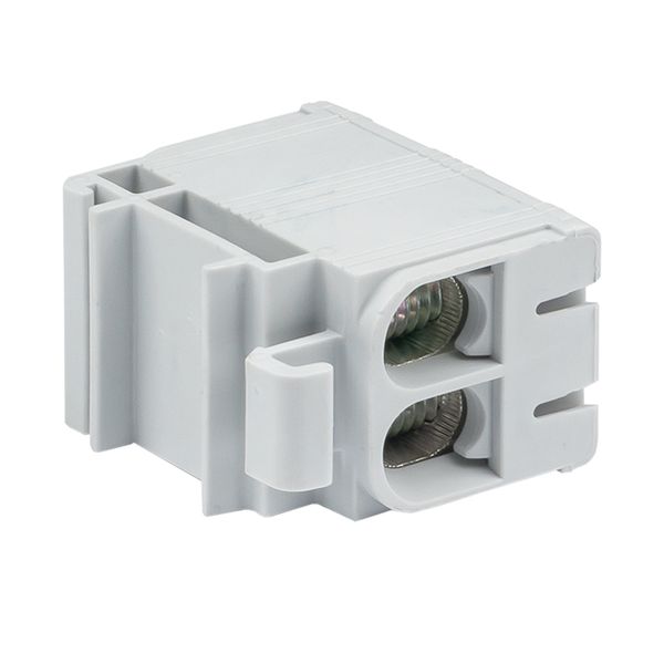 Клемма силовая вводная двойная КСВ 16-50 серая EKF PROxima PLC-KVS2-16-50-GREY  фото | Capital Power - инженерные системы