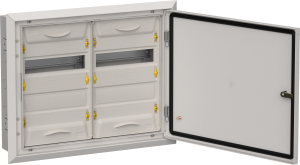 TITAN 5 Корпус металлический ЩРв-48 (2х24) 505х625х130мм IP31 серый (одна дверь) IEK TI5-50-V-2X024-31-7035  фото | Capital Power - инженерные системы