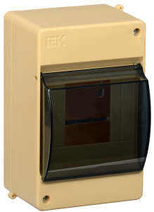 KREPTA 3 Корпус пластиковый КМПн 2/4 IP30 сосна IEK MKP42-N-04-30-12-S  фото | Capital Power - инженерные системы