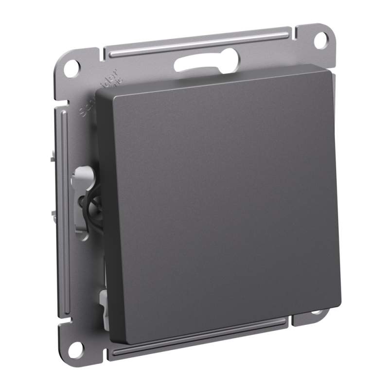 Выключатель Systeme Electric серии AtlasDesign, Сх.1, 10Ах, Механизм, Базальт ATN001411  фото | Capital Power - инженерные системы