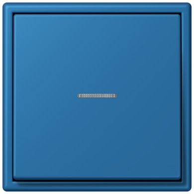 Клавиша Jung Les Couleurs® Le Corbusier bleu ceruleen 31 для выключателя/кнопки с окошком для подсветки LC990KO532030 LC990KO532030  фото | Capital Power - инженерные системы