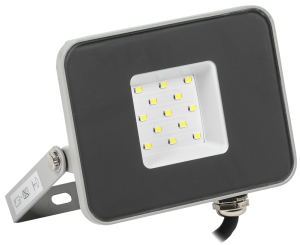 Прожектор СДО 07-10 светодиодный серый IP65 IEK LPDO701-10-K03  фото | Capital Power - инженерные системы